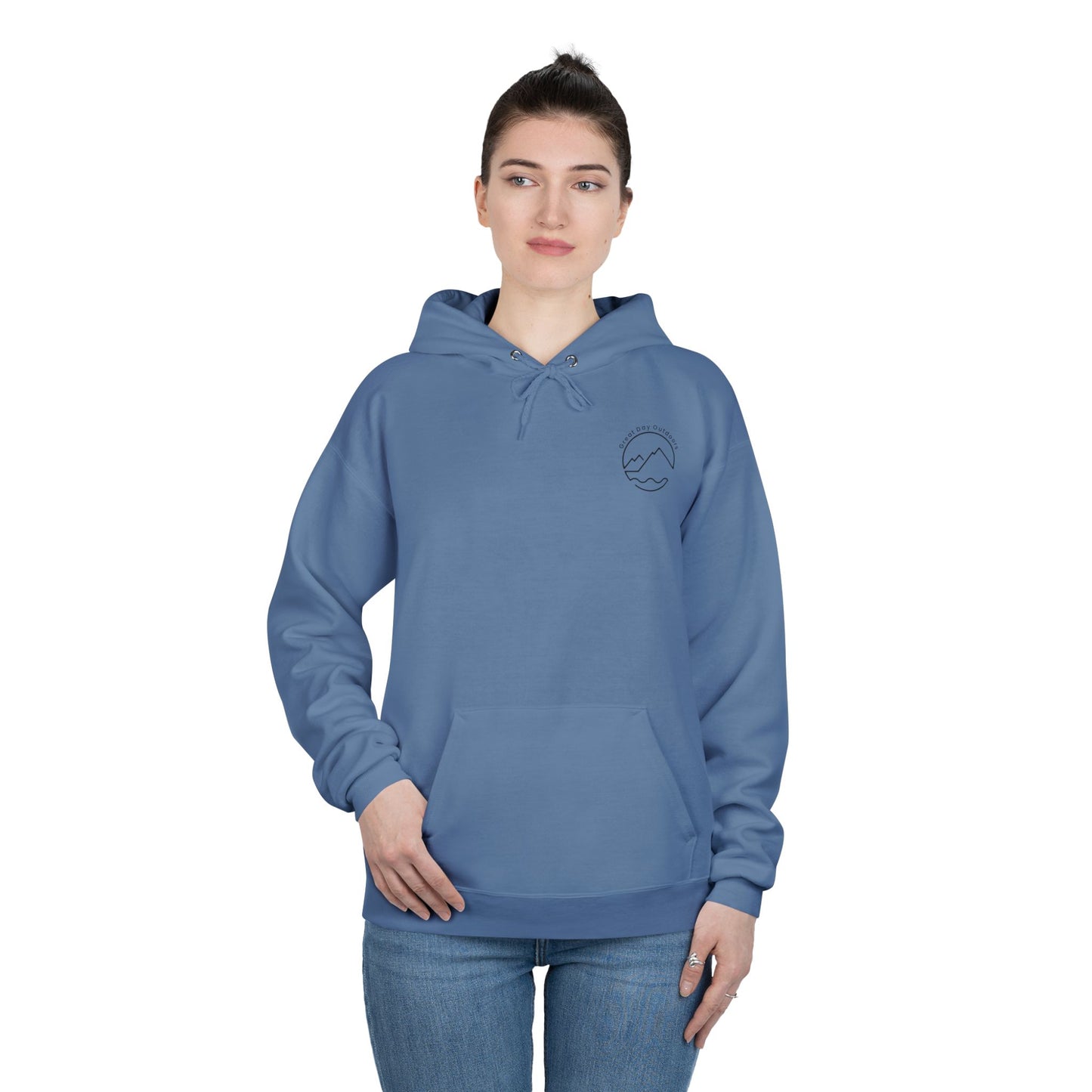 Mountain Lover EcoSoft Hoodie Sweatshirt - Divine Inspiration Design
