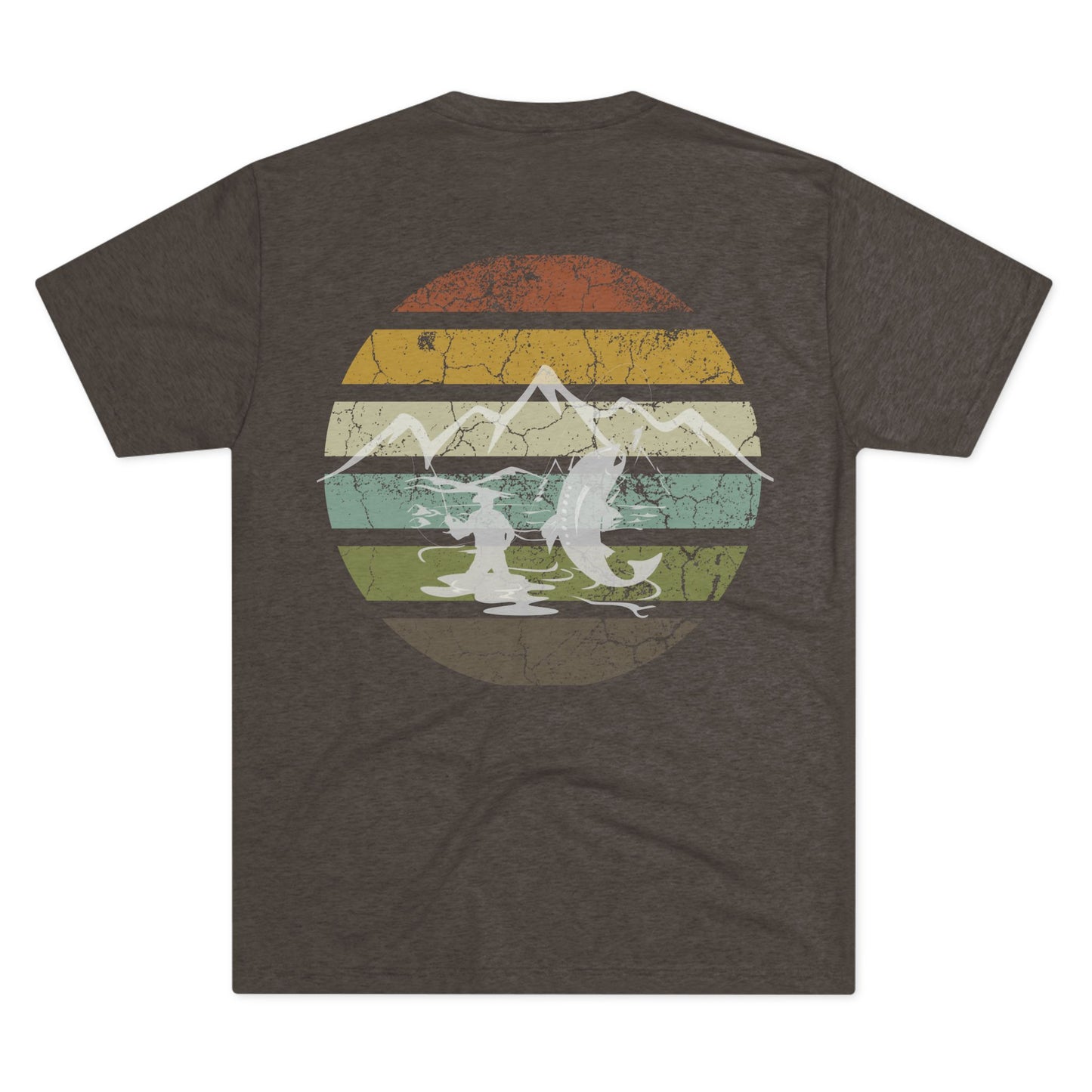 Fishing T-Shirt and Mountain Fishermen Design